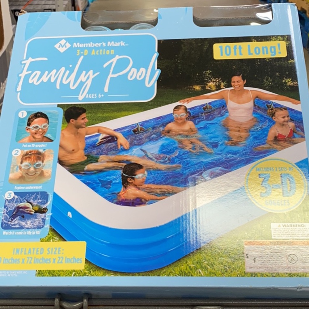 3D Action family pool